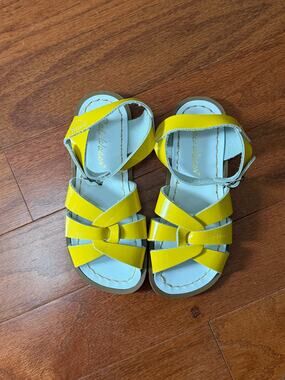 Yellow Saltwater Sandals